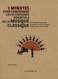 3 minutes pour comprendre les 50 courants essentiels de la musique classique par Joanne Cormac