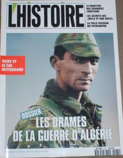 L'Histoire, n°181 : Les drames de la guerre d'Algérie par  L'Histoire