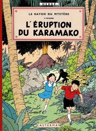Jo Zette et Jocko, tome 4 : L'Eruption du Karamako par Hergé