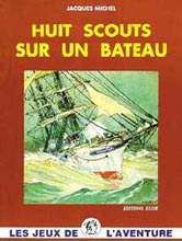 Huit scouts sur un bateau (Jda 7) par Jacques Michel (III)