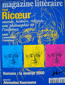 Le Magazine Littraire, n390 : Paul Ricoeur par  Le magazine littraire