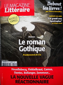Le Magazine Littraire, n552 : Le roman gothique par  Le magazine littraire