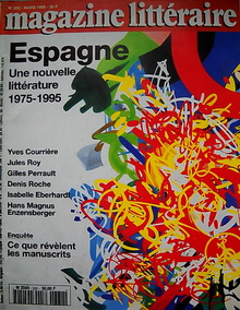 Le Magazine Littraire, n330 : Espagne, une nouvelle littrature, 1975-1995 par  Le magazine littraire