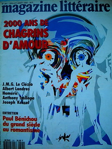 Le Magazine Littraire, n301 : 2000 ans de chagrins d'amour par  Le magazine littraire