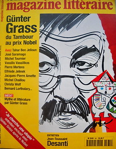 Le Magazine Littraire, n381 : Gnter Grass du Tambour au prix Nobel par  Le magazine littraire
