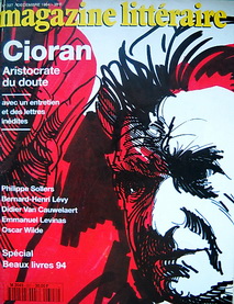 Le Magazine Littraire, n327 : Cioran, aristocrate du doute par  Le magazine littraire