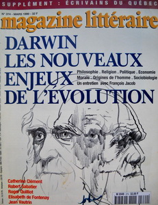 Le Magazine Littraire, n374 : Darwin, Les nouveaux enjeux de l'volution,  par  Le magazine littraire