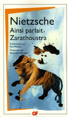 Oeuvres philosophiques complètes, tome 6 : Ainsi parlait Zarathoustra par Nietzsche
