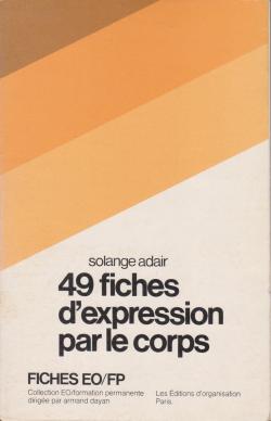 49 fiches d'expression par le corps par Solange Adair