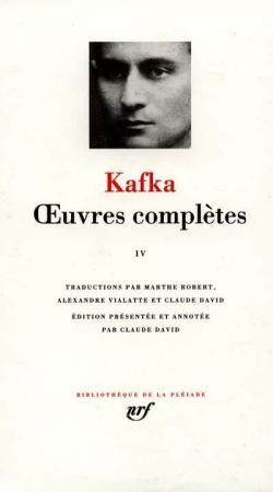 Oeuvres compltes - 1976, tome 4 par Franz Kafka