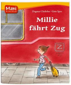 Millie fhrt Zug par Dagmar Chidolue
