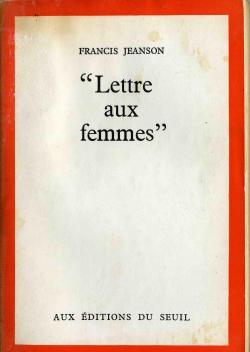 'Lettre aux femmes' par Francis Jeanson