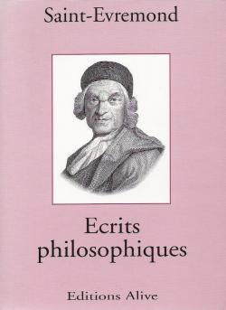 Ecrits philosophiques par Charles de Saint-vremont