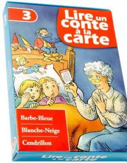 Lire un conte  la carte, tome 3 : Barbe-Bleue, Blanche-Neige, Cendrillon. par Jean-Claude Pertuz