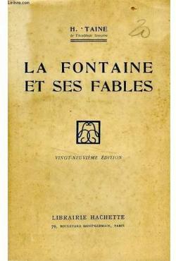 La Fontaine et ses fables par Hippolyte Adolphe Taine