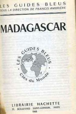 Madagascar : Guide bleu par Guides bleus