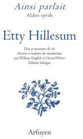 Ainsi parlait Etty Hillesum par Etty Hillesum