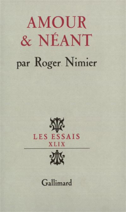 Amour et Nant par Roger Nimier