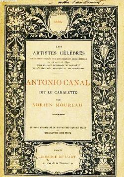 Antonio Canal dit le Canaletto par Adrien Moureau