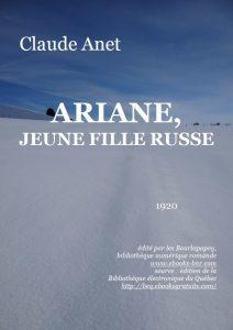 Ariane, jeune fille russe par Claude Anet
