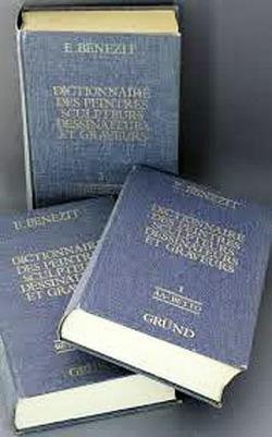 Bnzit, Dictionnaire des Peintres, Sculpteurs, Graveurs, Dessinateurs en 3 tomes  (1924) par Emmanuel Bnzit