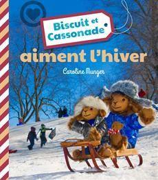 Biscuit et Cassonade aiment l'hiver par Caroline Munger