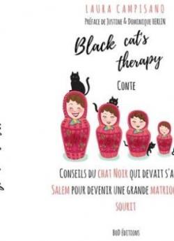 Black cat's therapy par Laura Campisano