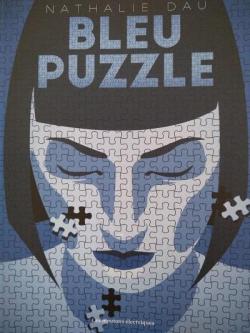 Bleu puzzle par Nathalie Dau
