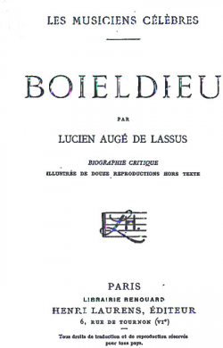 Boieldieu par Lucien Aug de Lassus