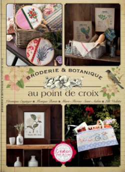 Broderie & Botanique au point de croix par Vronique Enginger