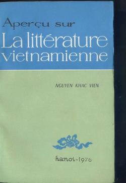 Aperu sur la littrature vietnamienne. par Khac Vien Nguyen
