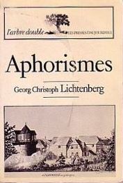 Aphorismes par Georg Christoph Lichtenberg