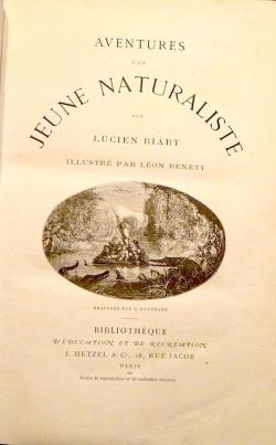 Aventures d'un jeune naturaliste par Lucien Biart