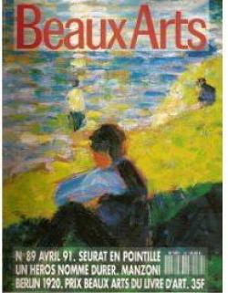 Beaux Arts Magazine, n89 : Seurat en pointill par  Beaux Arts Magazine