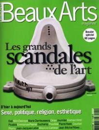BEAUX ARTS MAGAZINE NR 290 / LES GRANDS SCANDALES DE L'ART par Franck Collard