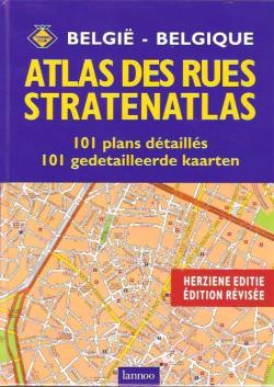 Belgique : Atlas des rues par Editions Lannoo