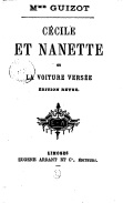 Ccile et Nanette, ou la Voiture verse par Pauline Guizot