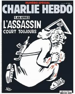 Charlie Hebdo, n1224 : 1 an aprs, l\'assassin court toujours par Charlie Hebdo