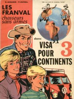 Les Franval, tome 3 : Visa pour continents  par Yves Duval
