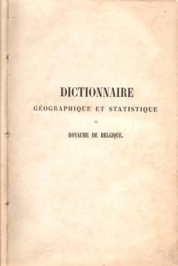 Dictionnaire gographique et statistique du Royaume de Belgique par Charles Meerts
