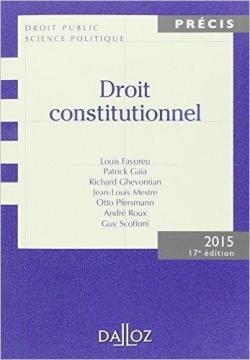 Droit constitutionnel et science politique par Bernard Chantebout
