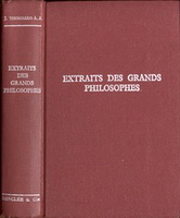 F.-J. Thonnard,... Extraits des grands philosophes par Franois-Joseph Thonnard