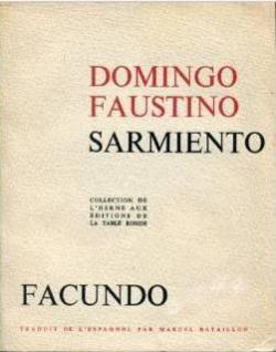 Facundo par Domingo Faustino Sarmiento