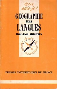 Gographie des langues par Roland Breton