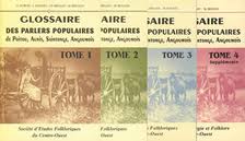 Glossaire des parlers populaires de Poitou, Aunis, Saintonge, Angoumois, tome 1. Lettres A, B, C, D par Ulysse Dubois