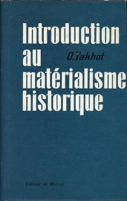 Introduction au matrialisme historique par Yehoshua Yakhot