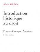 Introduction historique au droit par Alain Wijffels