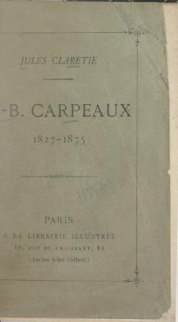 J.-B. Carpeaux 1827-1875 par Jules Claretie