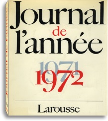 Journal de l'Anne 1972 (6) : [1-7-1971 / 30-6-1972] par Maurice Barrois