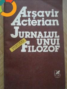 Jurnalul unui pseudo-filozof par Arșavir Acterian